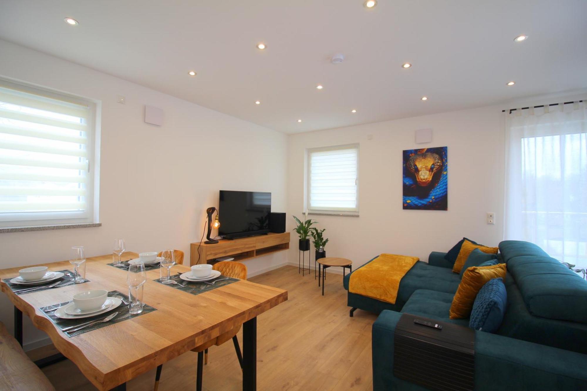 Apartment Mit Voll Ausgestatetter Kueche, Badewanne, Balkon, Parkplatz Vor Dem Haus, Ruhig Gelegen, Ada4 كولمباخ المظهر الخارجي الصورة